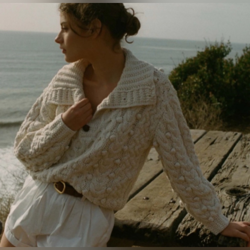 DOEN NUAGE SWEATER -- IVORY